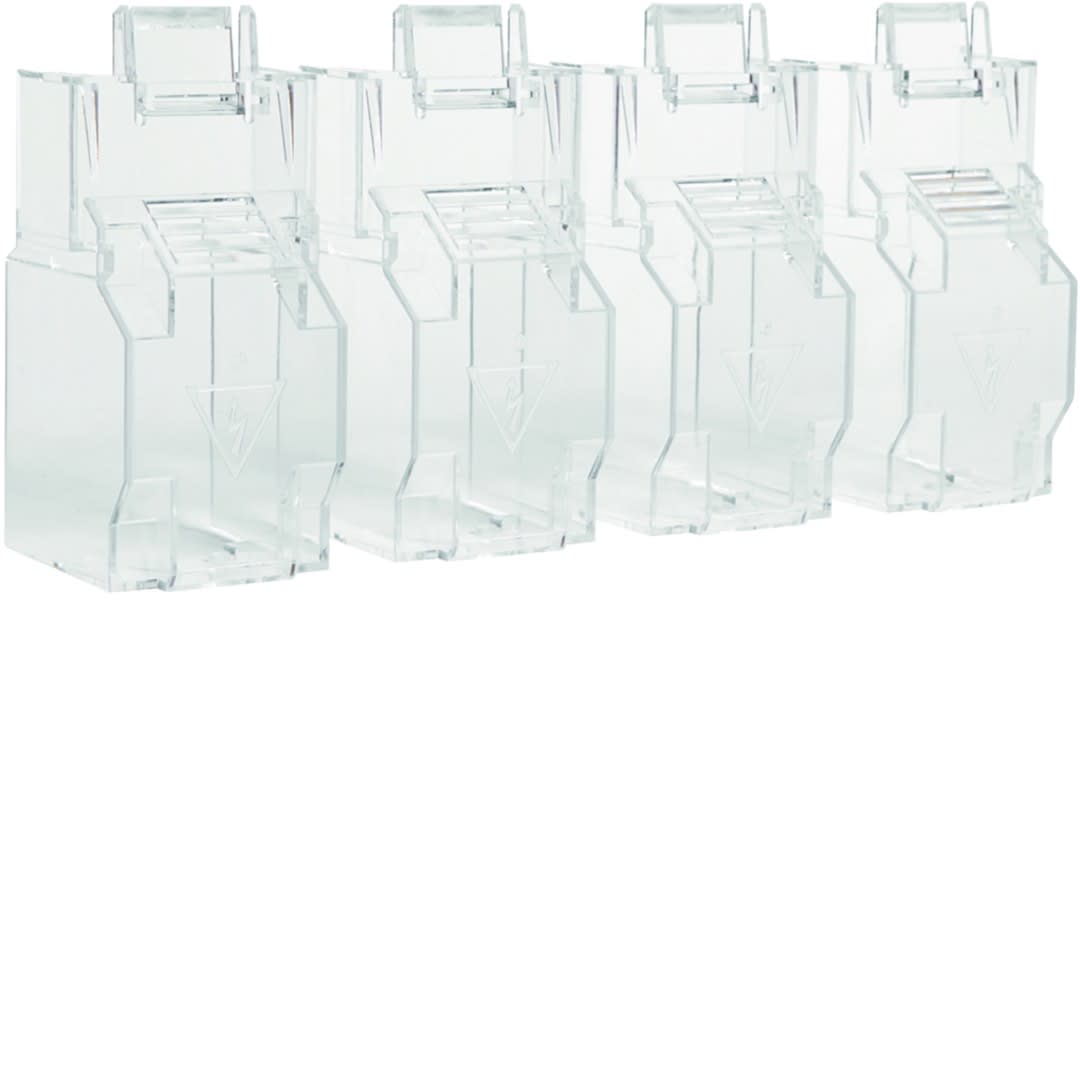 Hager - Capot cache borne 4P interrupteur fusible 200 à 400A HFDxxx