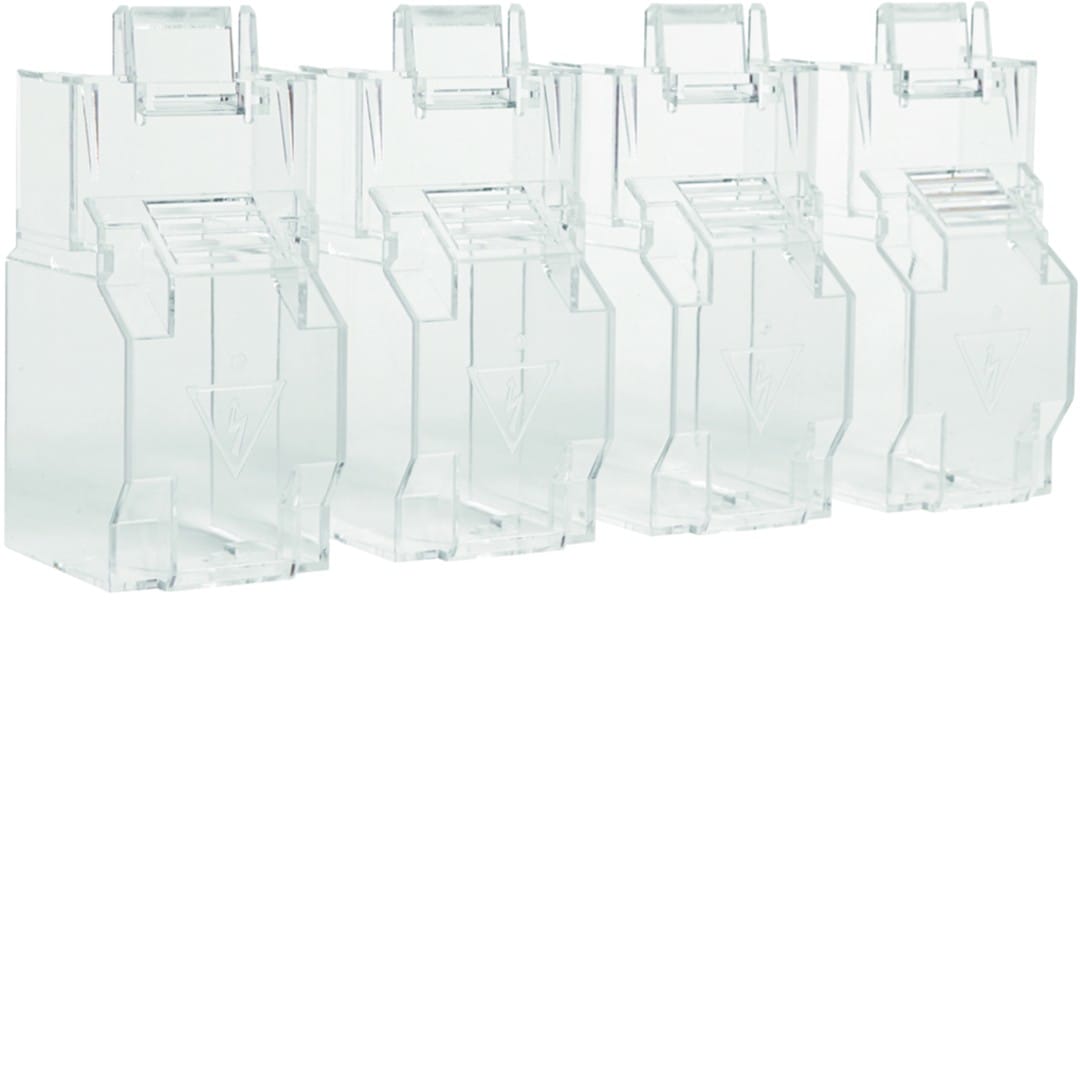 Hager - Capot cache borne 4P interrupteur fusible 200 à 400A HFDxxx