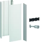 Hager - Pack GTL gamma+ 13, 1 couvercle, 2,6m Blanc pur