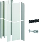 Hager - Pack GTL Gamma+ 13, 2 couvercles, 2x1,3m Blanc pur