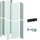 Hager - Pack GTL gamma+ 13, 2 couvercles, 2x1,3m Blanc pur