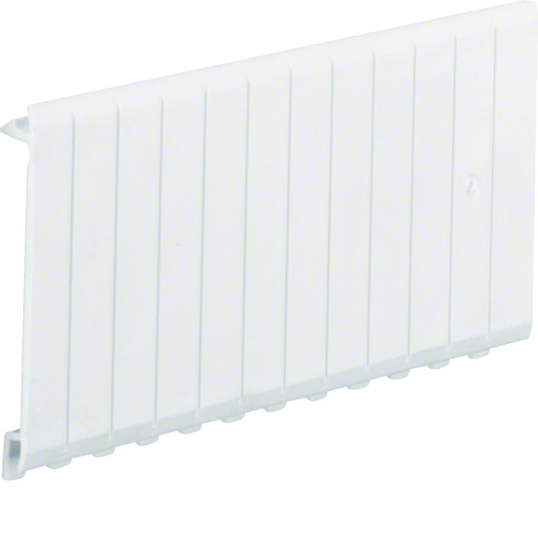 Hager - Obturateurs en bande 6 Modules, RAL 9010 pour mini gamma ou gamma