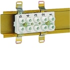 Hager - Barrette de connexion 2X5X4mm