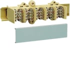 Hager - Bloc de jonction 125A 5P 2X25 + 4X16 + couvercle de protection