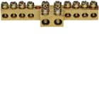 Hager - Borne en laiton, 8x10mm² - 2x16mm², sans base de montage