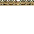 Hager - Barrette sans socle 85mm 6x16-7x1mm