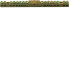 Hager - Barre sans socle 121mm 1X25-8X16-8X10mm