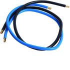 Hager - Jeu 2 conducteurs 16 mm² bleu + noir longueur 650mm