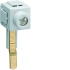 Hager - Borne de raccordement 1P à languette rallongée pour 1 câble 35mm²