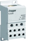 Hager - Bloc de répartition 400A, unipolaire, 2x 6-25²/5x 1,5-16²/4x 1,5-10²