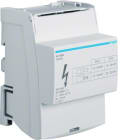 Hager - Répartiteur 100A, tétrapolaire, 2x 2,5-25mm²/ 5x 1,5-16² par phase