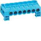 Hager - Bornier arrivée pour le neutre cage 7X16mm²