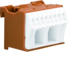 Hager - Bornier phase sanvis 8x4mm2 + 2x25mm2