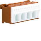 Hager - Bornier phase sanvis 14x4mm2 + 4x25mm2