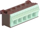 Hager - Bornier phase sanvis 17x4mm2 + 5x25mm2