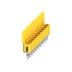 Hager - Contact de pontage, horizontal, 2,5mm², 10x, connection à vis