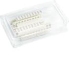 Hager - Bandes de marquage 1-100 Jeu = 25 bandes