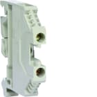 Hager - Borne de passage-phase, 2,5mm², 800V/24A, connection à vis