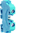 Hager - Borne de passage-neutre,10mm², 400V/57A, connection à vis