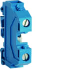 Hager - Borne de passage-neutre, 16mm², 400V-76A, connection à vis