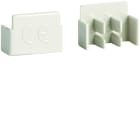 Hager - 10 bouchons latéraux pour barres de pontage 2P 16mm² et 3P