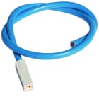 Hager - Câble de raccordement,500mm, bleu, 10mm²,avec fiche, pour Répartiteur multifiche