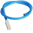 Hager - Câble de raccordement,500mm, bleu, 10mm²,avec fiche, pour Répartiteur multifiche