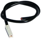 Hager - Câble de raccordement,500mm,noir,10mm²,avec fiche, pour Répartiteur multifiche