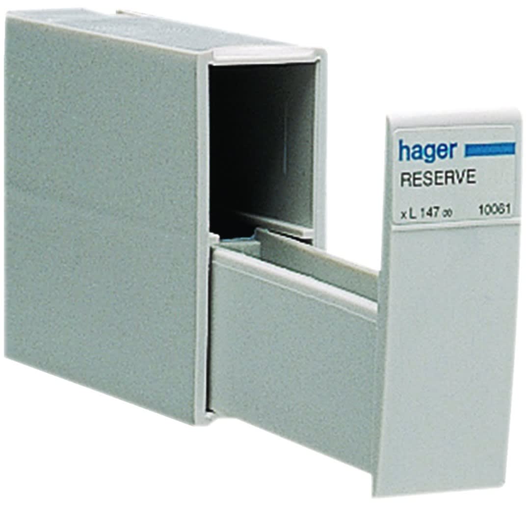 Hager - Boîtier de réserve de cartouche-fusible