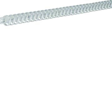 Goulotte de câblage flexible autocollante sans halogene 40mm L=500mm gris  clair Hager
