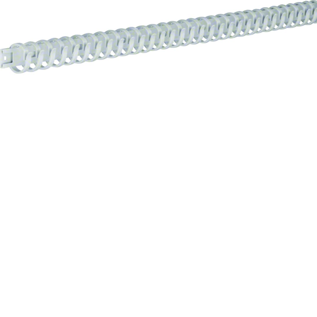 Hager - Goulotte de câblage flexible autocollante sans halogene 20mm L=500mm Gris clair