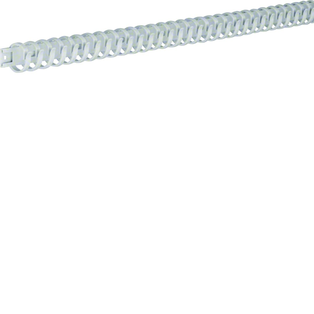 Hager - Goulotte de câblage flexible autocollante sans halogene 20mm L=500mm Gris clair