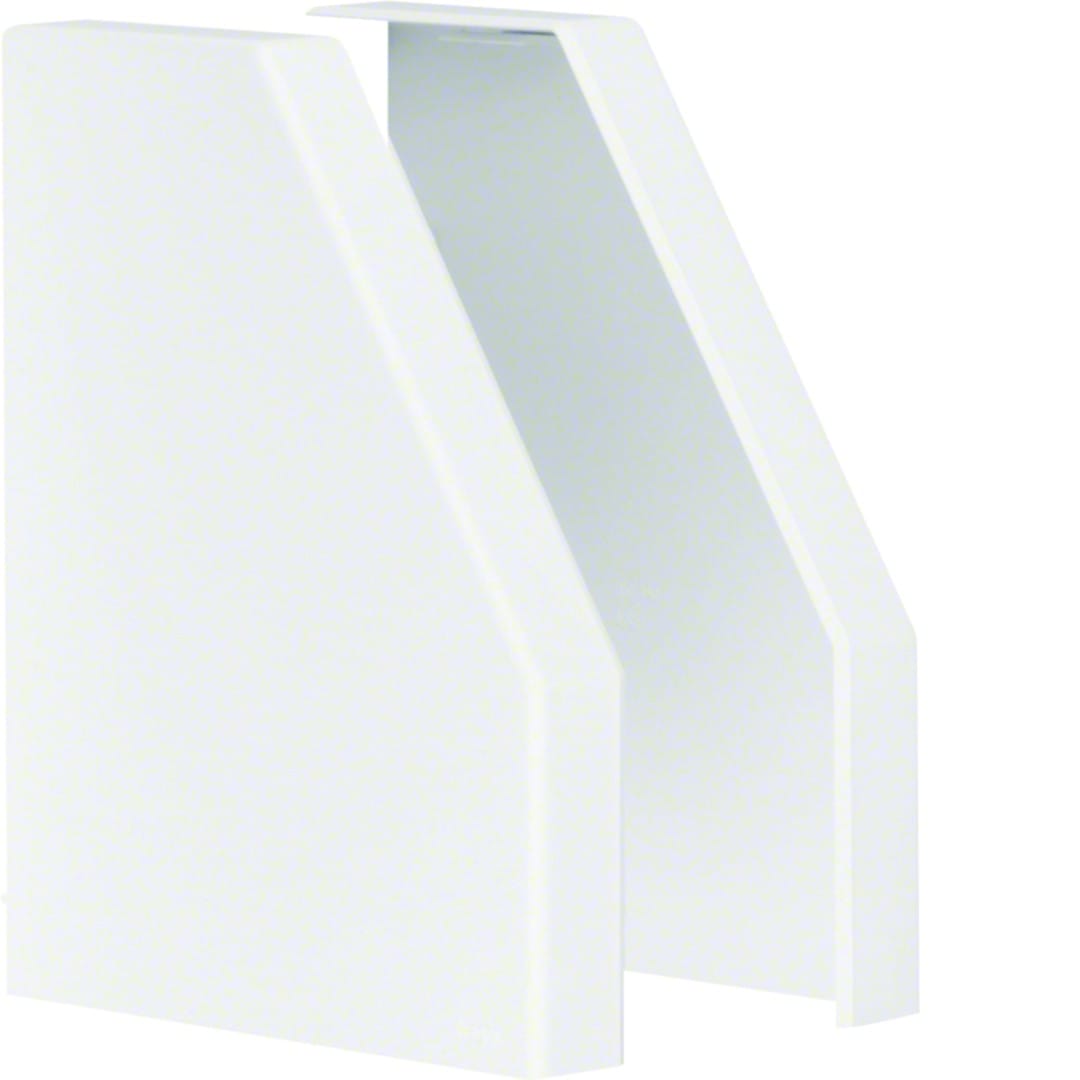 Hager - Paire d'embouts côtés droit et gauche pour goulotte RK 190x110mm Blanc