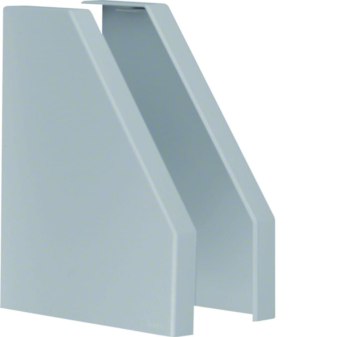 Hager - Embout de fermeture beha-set droit-gauche pour RK230 RAL 7030 gris