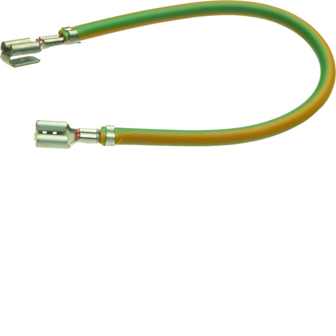 Hager - Fil de terre avec cosses camelea L 150mm