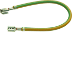 Hager - Fil de terre avec cosses camelea L 150mm