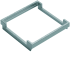 Hager - Cadre de montage vertical queraz 45mm x 45mm