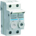 Hager - Porte-fusible combiné 1P+N 20A 380V L38 2M avec cartouche