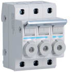 Hager - Porte-fusible combiné 3P 20A 380V L38 3M avec cartouche