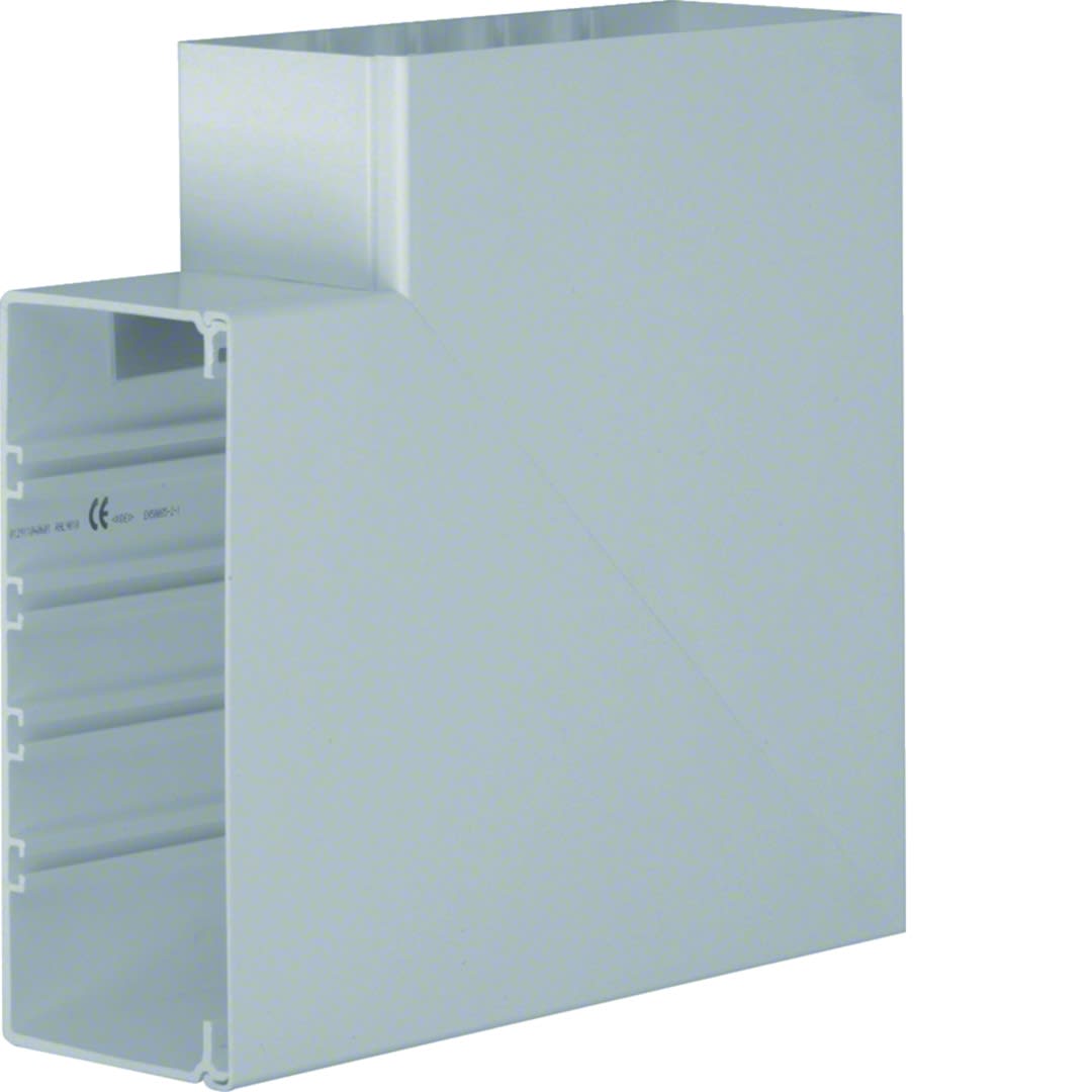 Hager - Angle plat lifea pour FB99230 h 230mm x p 100mm 4 agrafes RAL 7030 gris