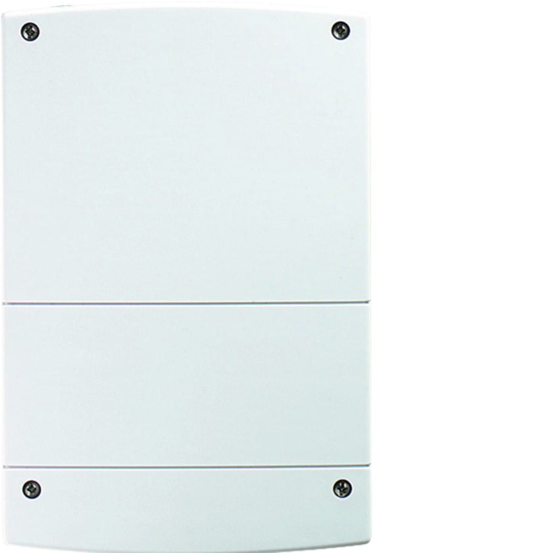 Hager - Coffret technique piles ou secteur, pour gestion gache ou automatisme de portail