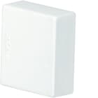 Hager - Embout pour goulotte de distribution lifea LF 15x15mm Blanc