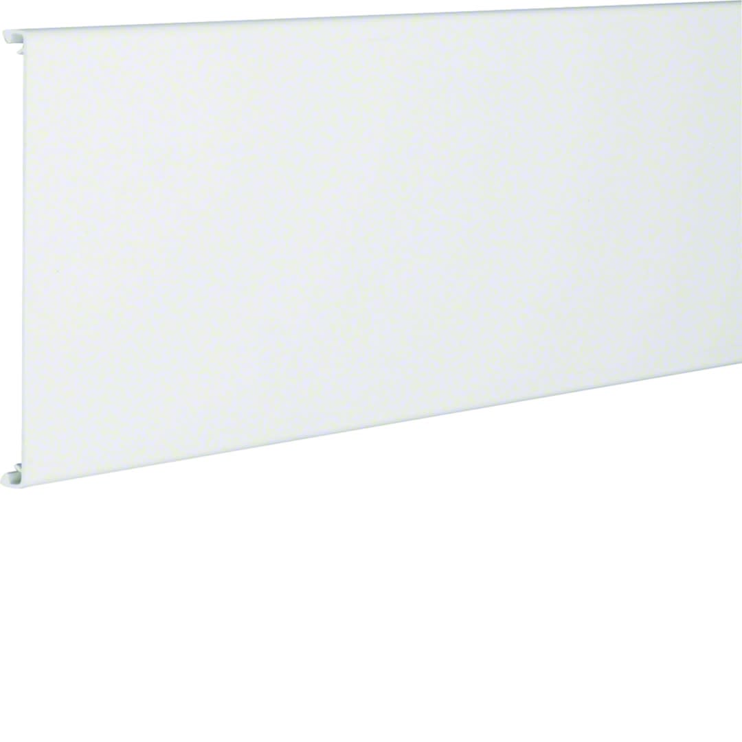 Hager - Plaque arrière pour goulotte lifea p60mm h150mm PVC rigide RAL 9016 Pure