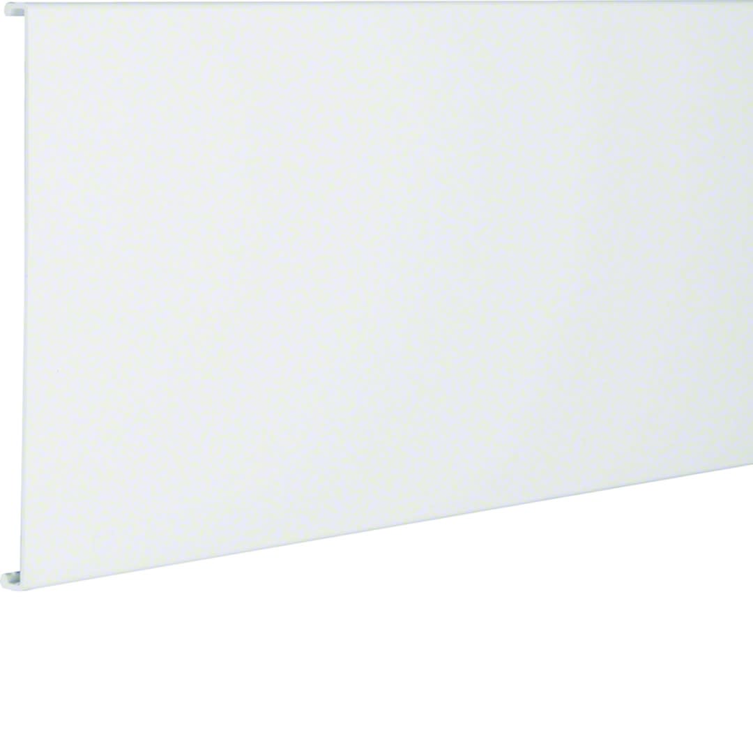 Hager - Plaque arrière pour goulotte lifea p60mm h190mm PVC rigide RAL 9016 Pure