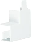 Hager - Angle plat lifea pour LF30030 RAL 9016 Pure