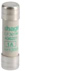 Hager - Cartouche Fusible cylindrique 10x38mm aM 1A 500V AC 120kA