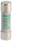 Hager - Cartouche Fusible cylindrique 10x38mm aM 6A 500V AC 120kA