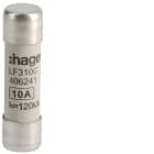 Hager - Cartouche Fusible cylindrique 10x38mm gG 10A 500V AC 120kA