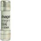 Hager - Cartouche fusible Fusible cylindrique PV 10x38 mm 1000V DC 12A