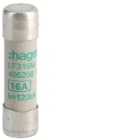 Hager - Cartouche Fusible cylindrique 10x38mm aM 16A 500V AC 120kA